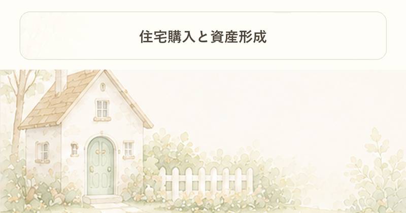 住宅購入と資産形成｜住まいの柱｜Project Noe